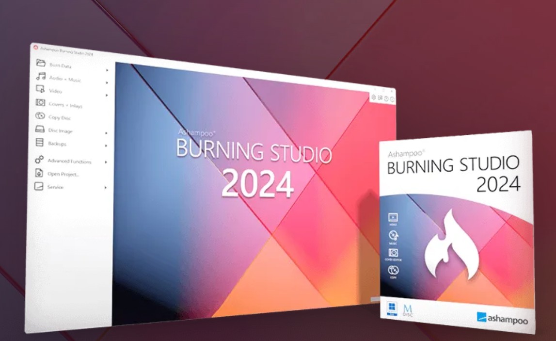 open source dvd ripper:Ashampoo Burning Studio 2024