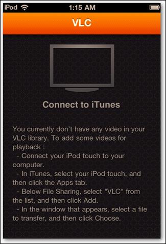 webm on iphone:2. Verwenden Sie VLC, um lokale Videos von WebM on iPhone abzuspielen