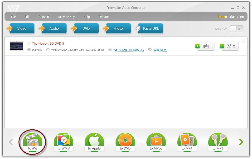 Comment déchiffrer le DVD en utilisant FreeMake?