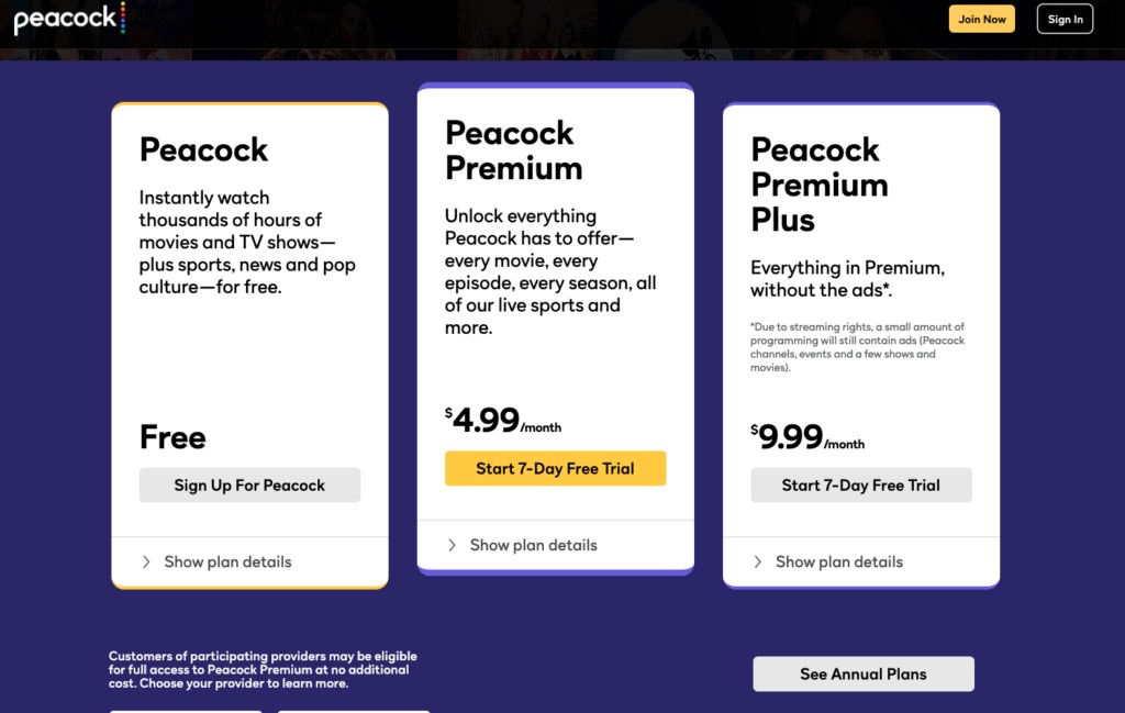 does peacock have ads:How to Set Peacock Paid Plans With And Without Ads?