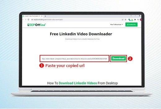 download video from linkedin:How to download video from linkedin using KeepOffline?