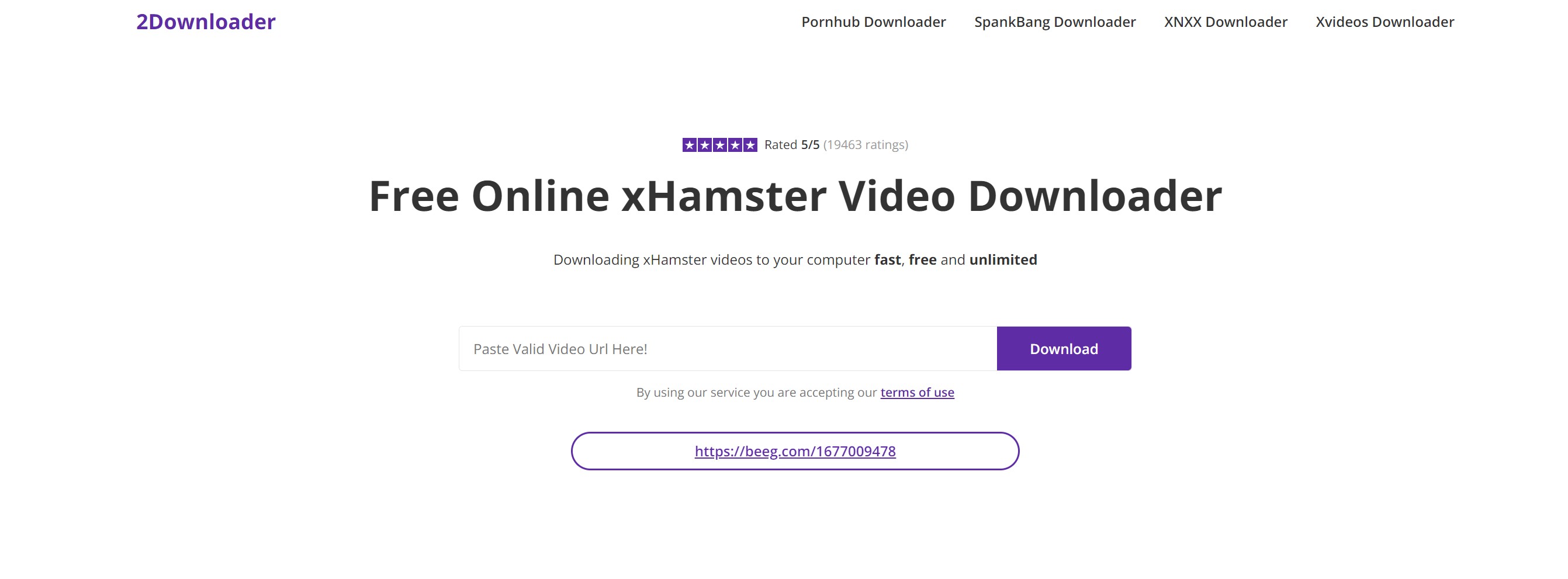 Xhamster-Videos mit Browser herunterladen