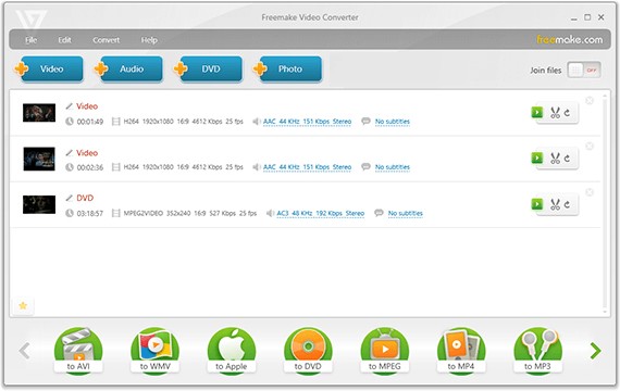 3. Freemake Video Converter