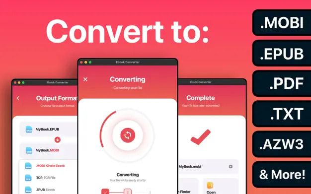 How to Convert eBook to PDF with The Ebook Converter