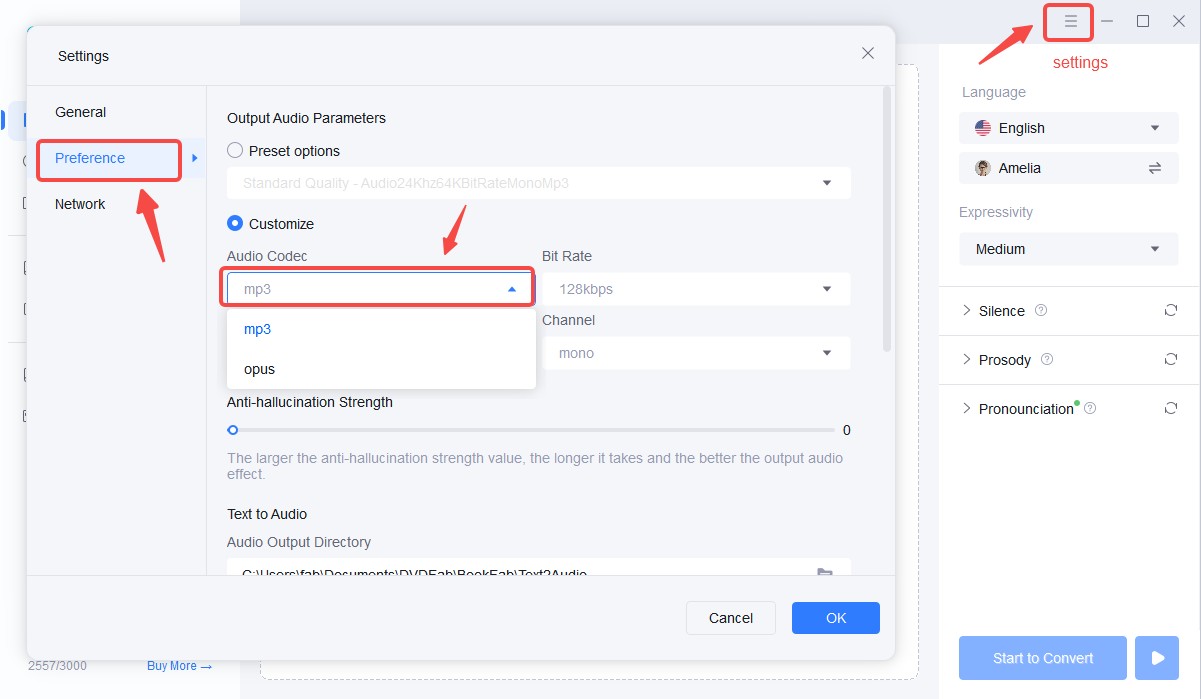 How to convert txt to MP3 and get life-like audio using BookFab AudioBook Creator