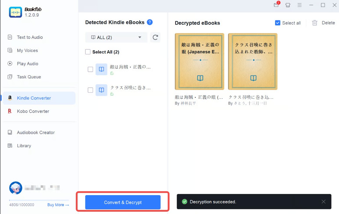 Convert Kindle Books to PDF Using BookFab