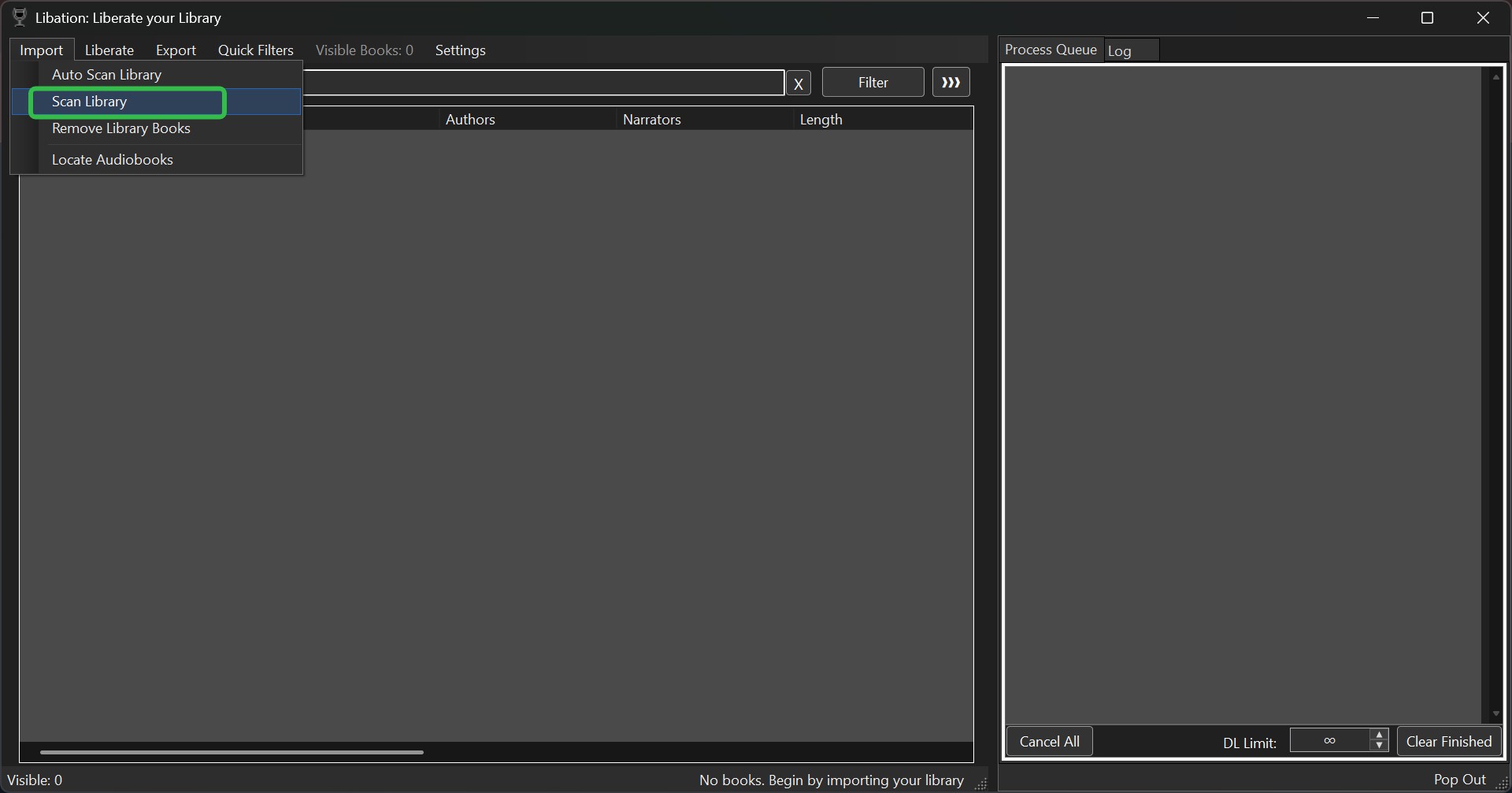 free Audible converter: Libation