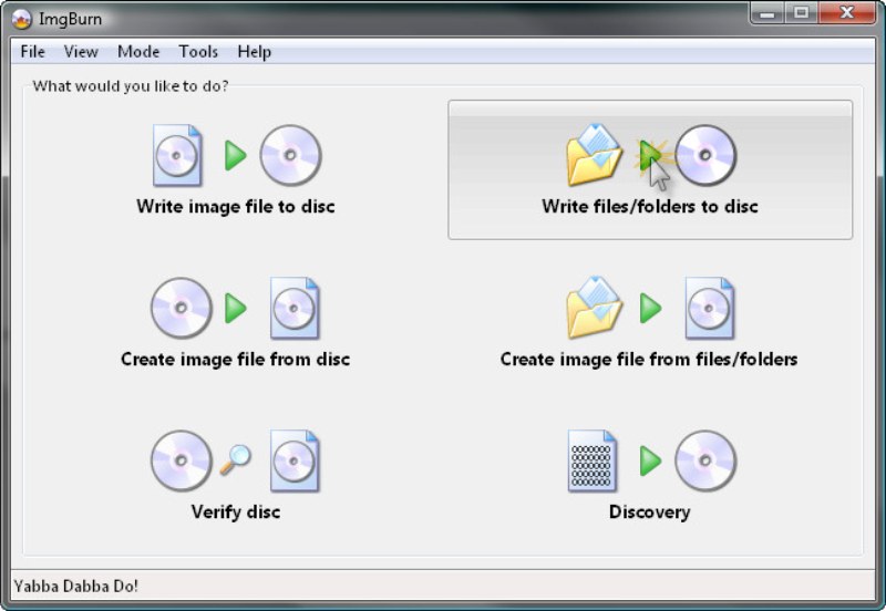 How to use ImgBurn free dvd maker?