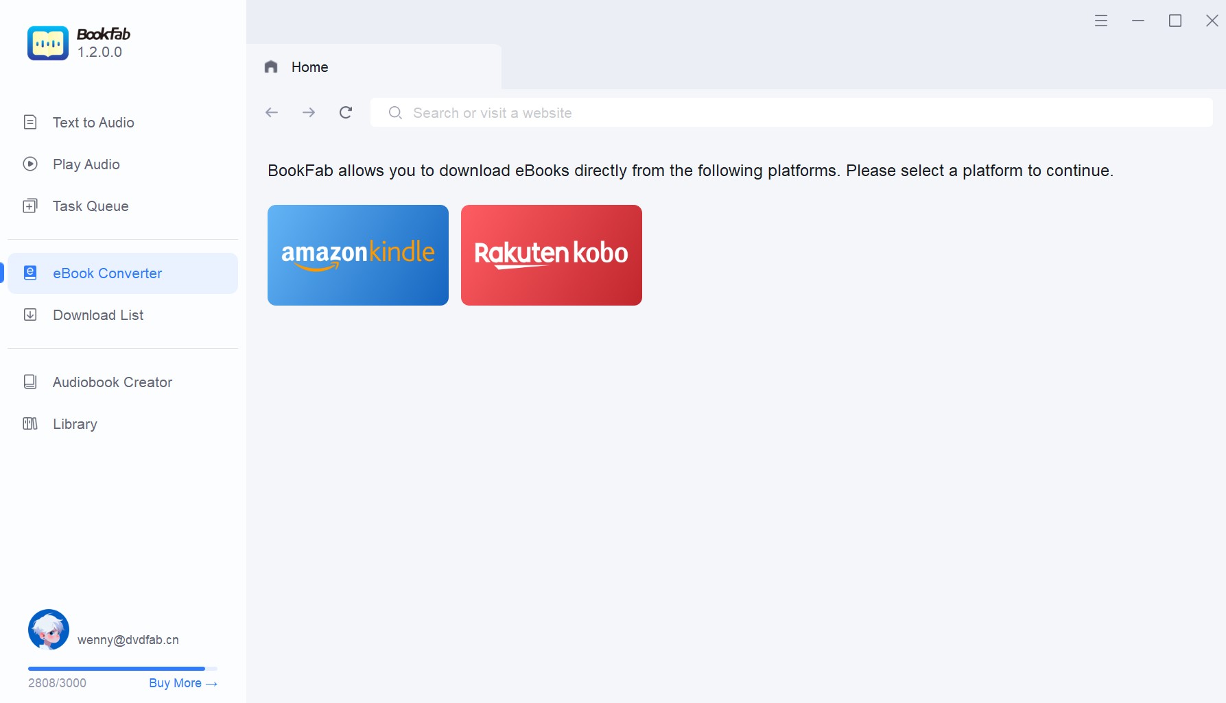 Remove Kobo DRM with BookFab Kobo Converter