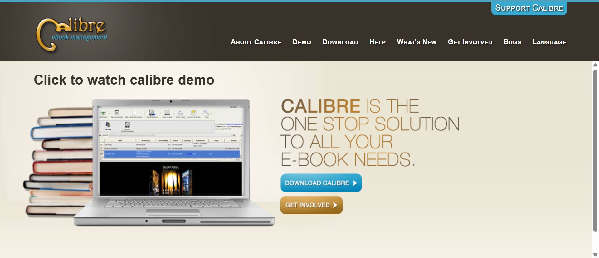 Official site of Calibre