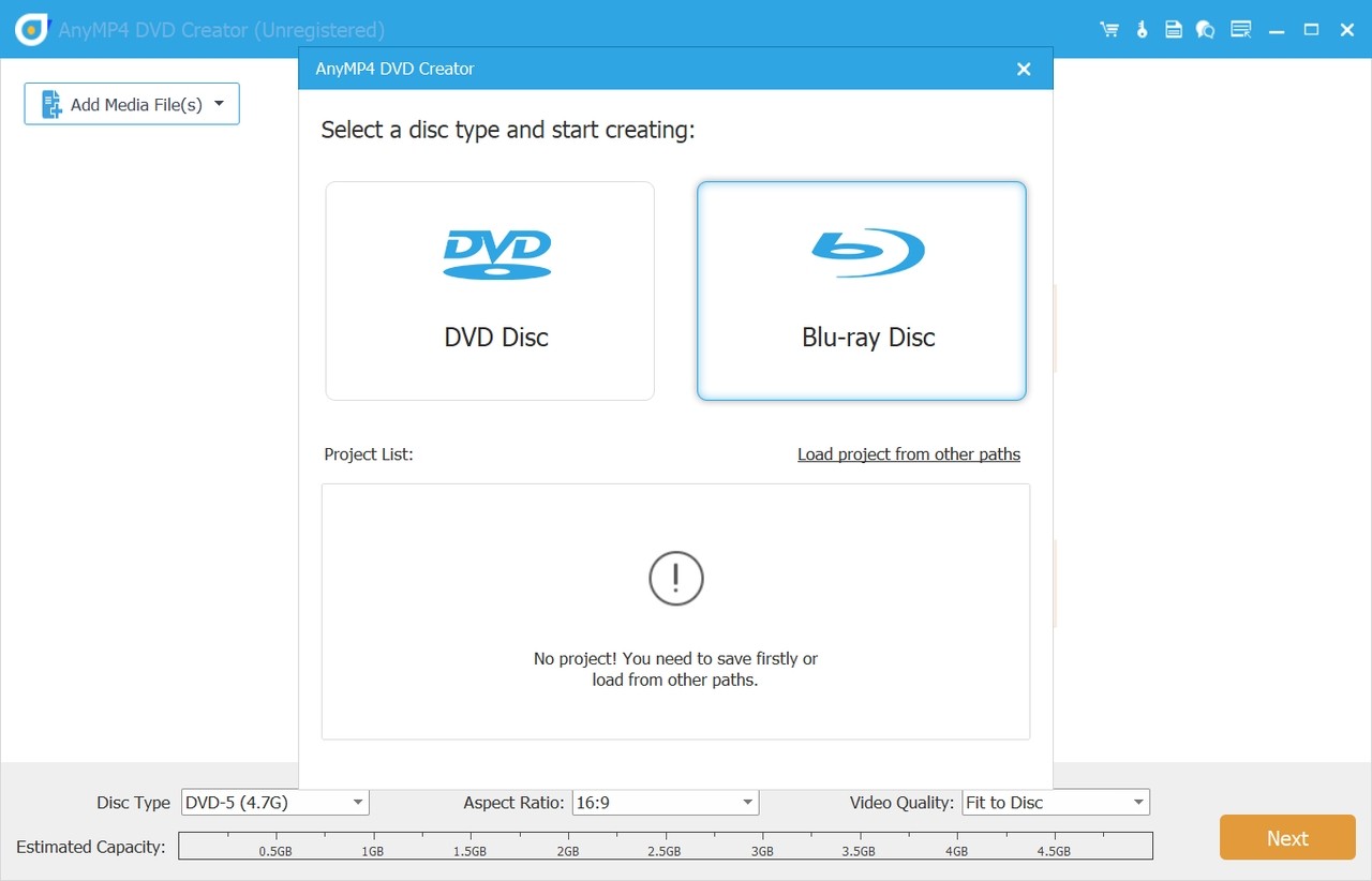 How to convert MKV to DVD with AnyMP4?
