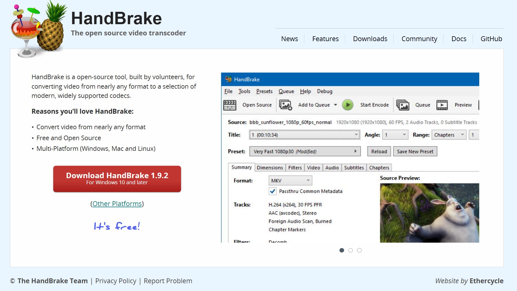 ntsc vs pal:HandBrake