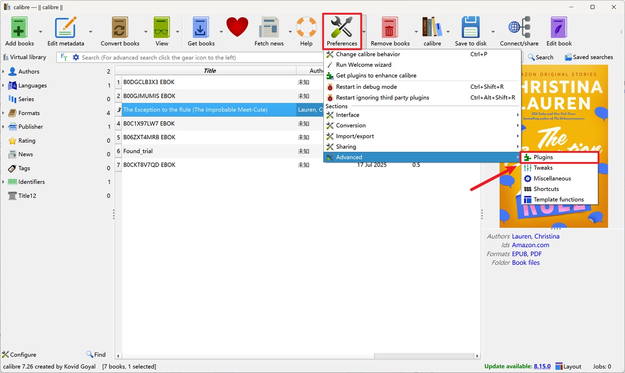 How to remove DRM from kindle books with BookFab Calibre Plugin
