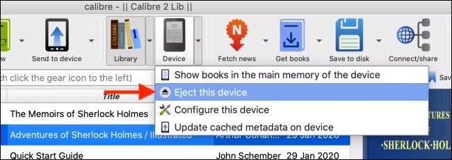 Transfer Books to Kindle with Calibre via USB Cable