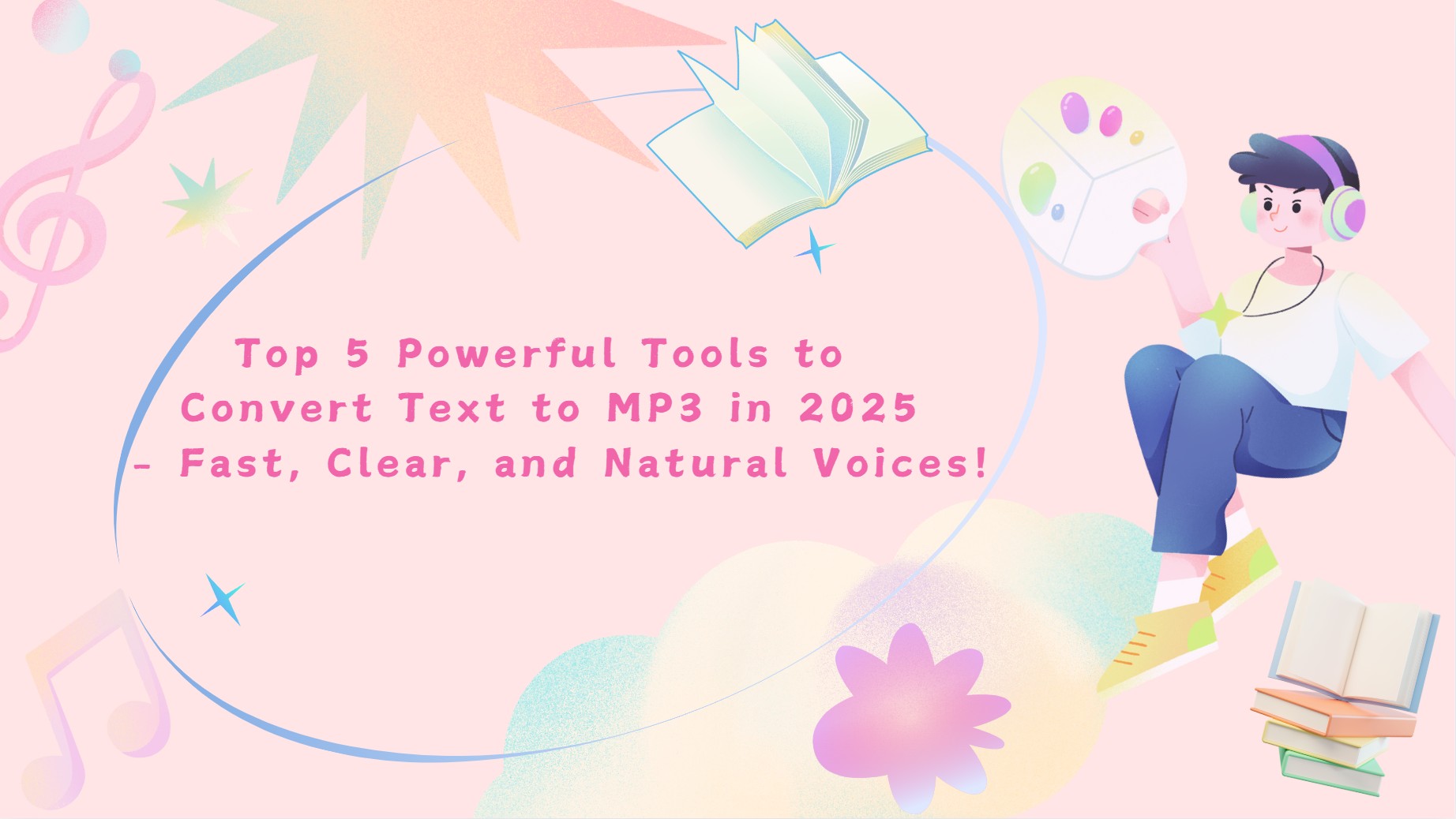 Top 5 Powerful Tools to Convert Text to MP3 in 2025 – Fast, Clear, and Natural Voices!