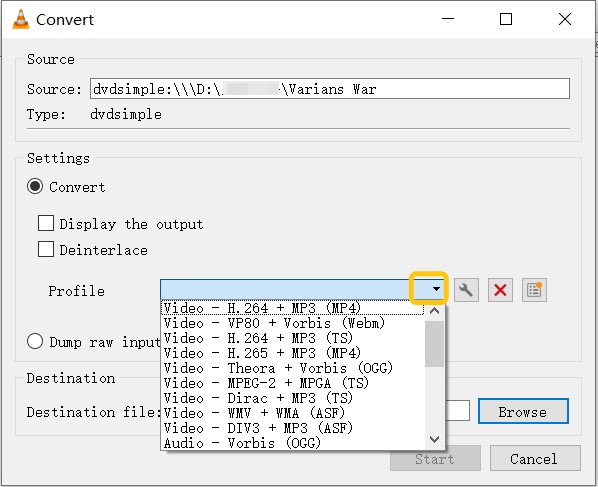 How to Rip a DVD on Windows 10/11 with VLC?