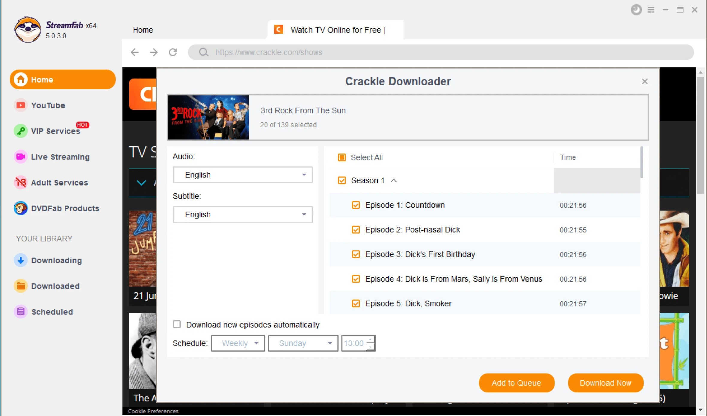 Crackle TV:Downloading Steps