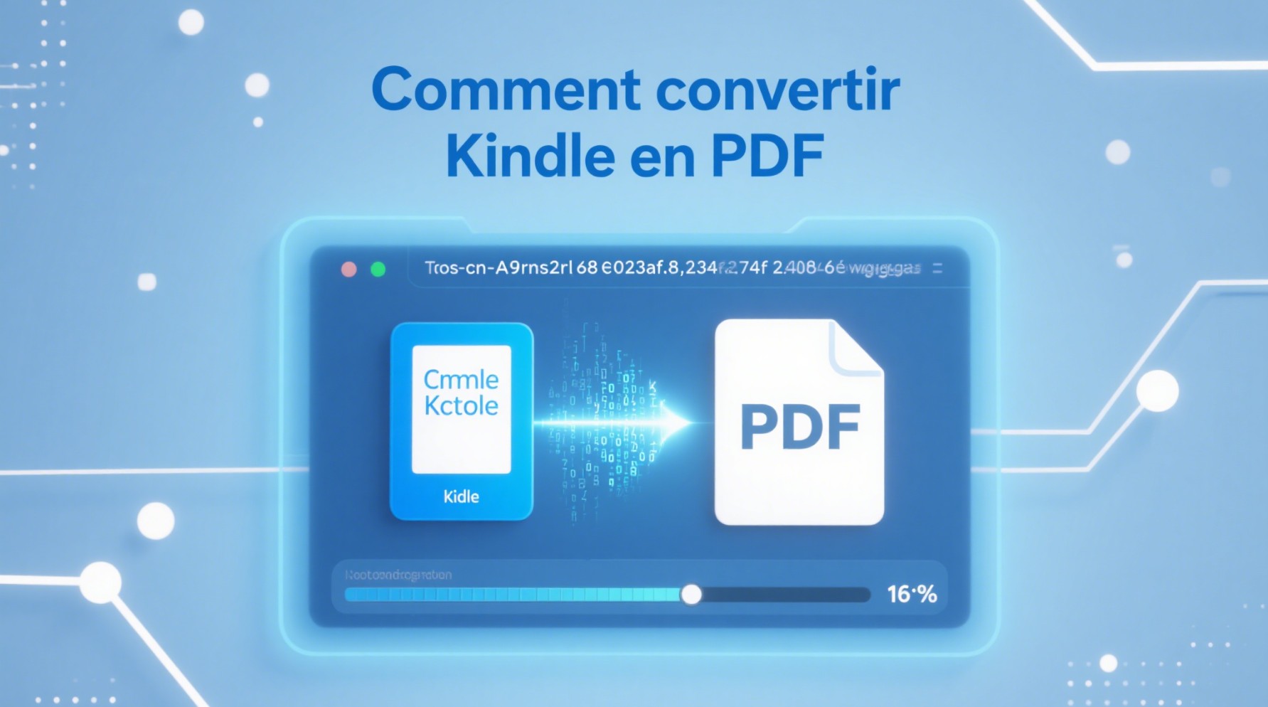 Comment convertir Kindle en PDF