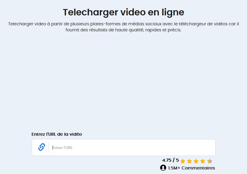 Les meilleurs video web downloader pour télécharger vidéo en ligne à partir d'URL