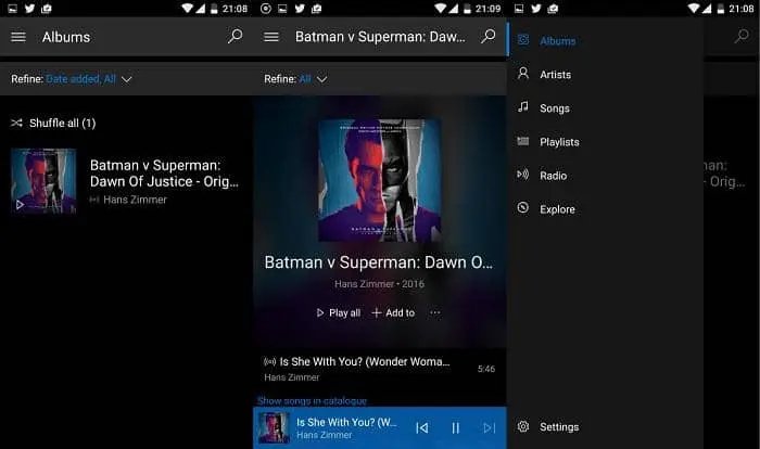 lecteur de musique par défaut pour windows 10, android et ios