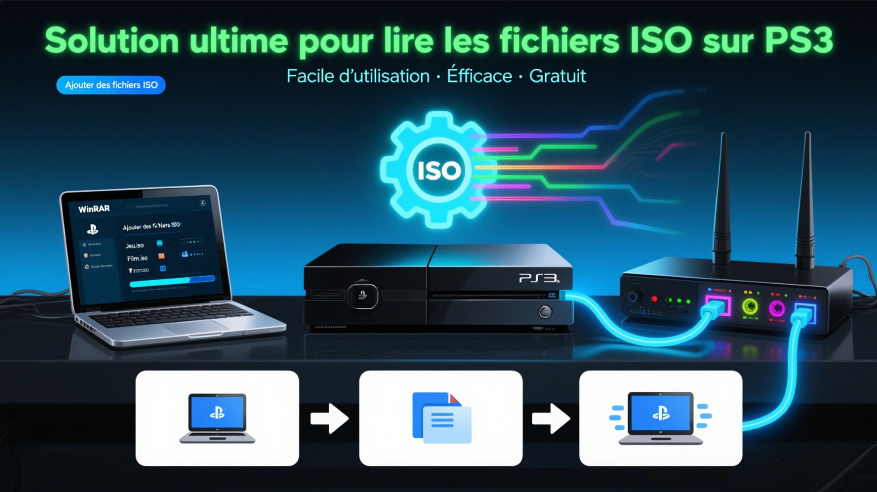 Votre PS3 ne lit pas les fichiers ISO ? Découvrez la solution ultime !