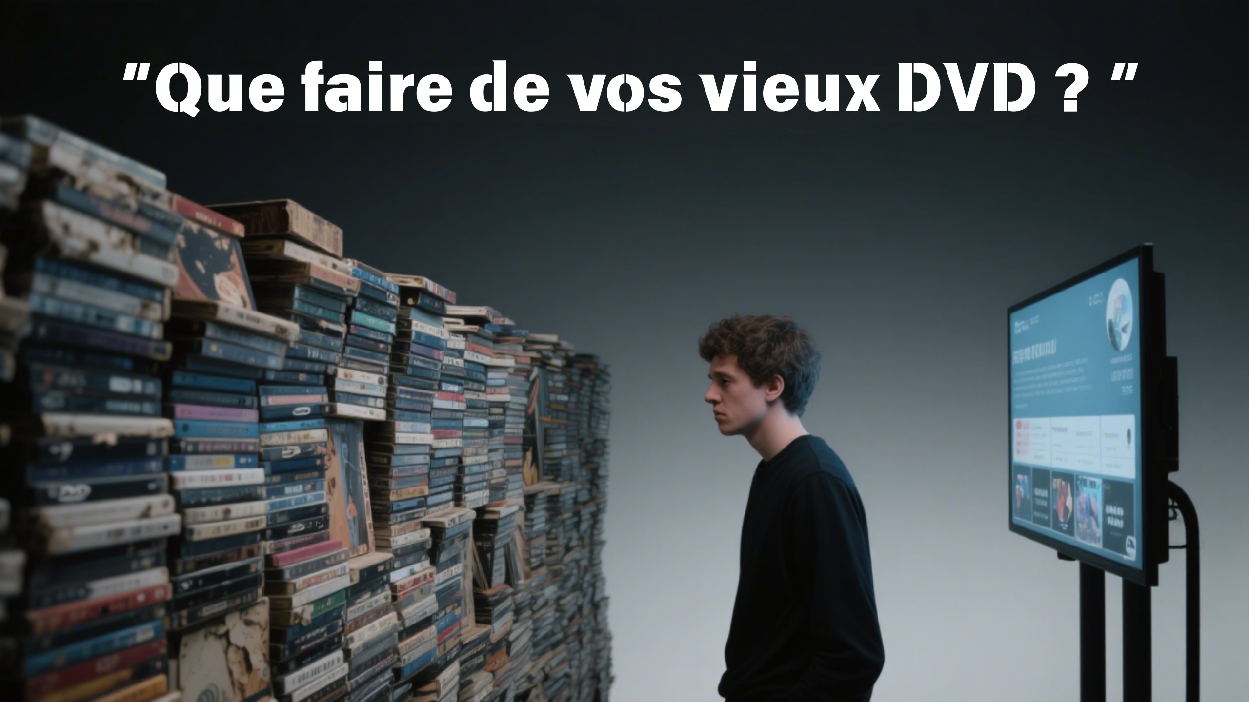 que faire des vieux DVD