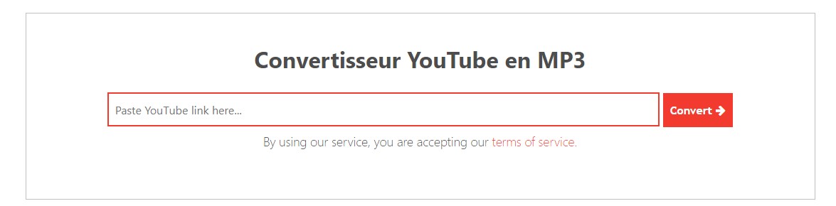 Comment convertir YouTube en mp3 en ligne