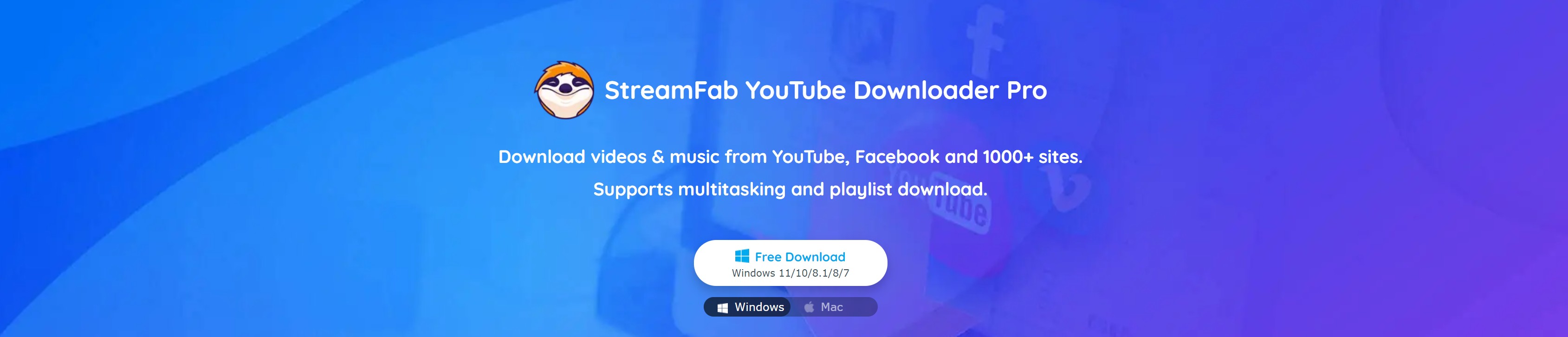 streamfab youtube downloader