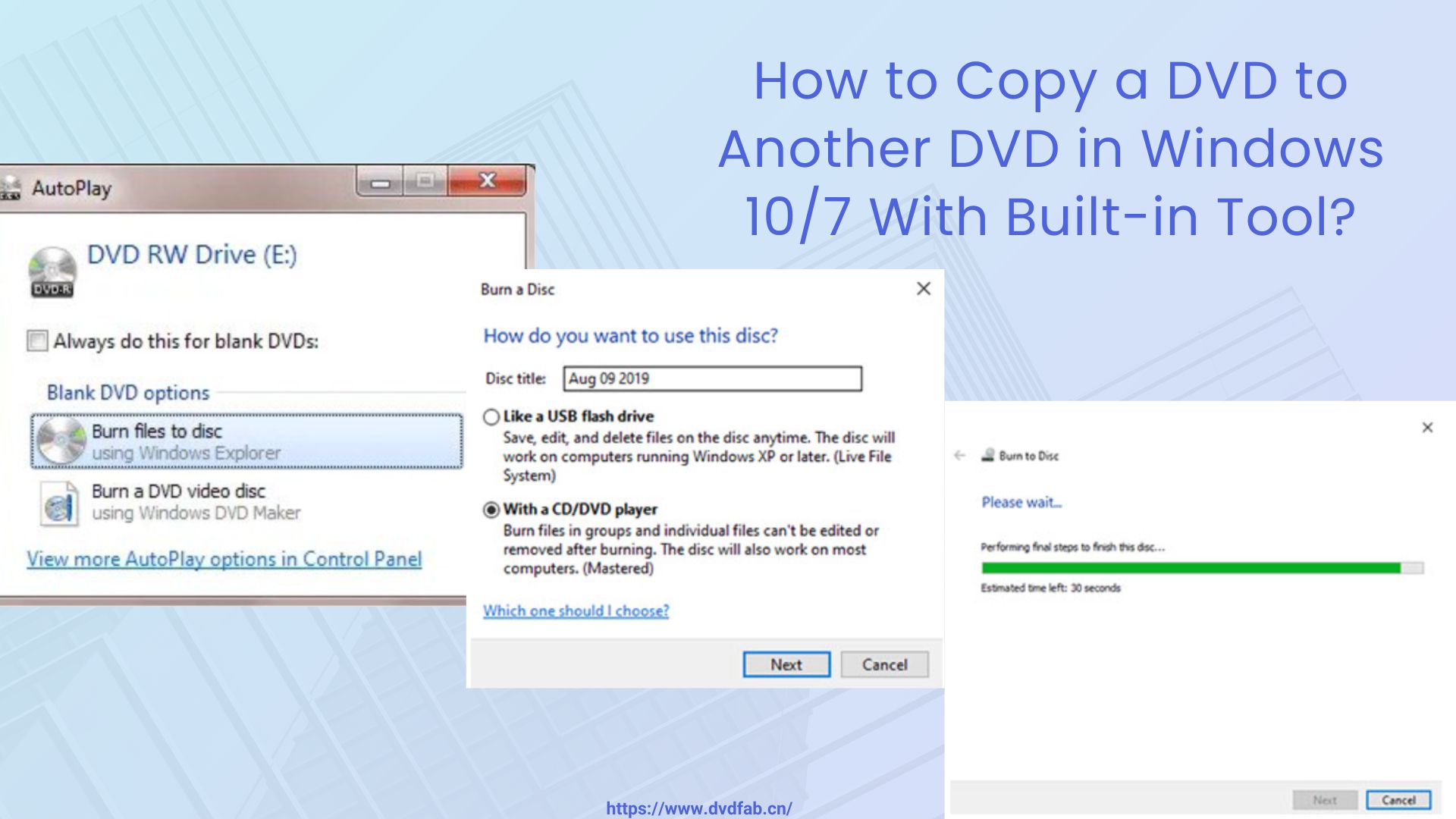  How to Copy a DVD in Windows 10 