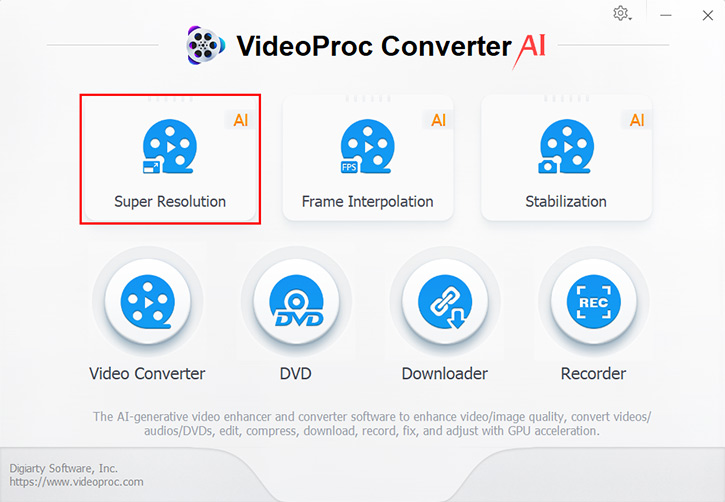 How to fix a blurry video with VideoProc