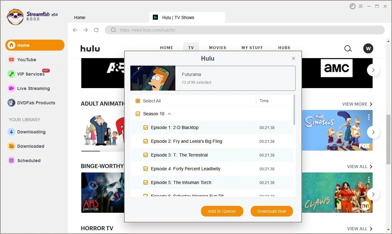 screen record hulu video