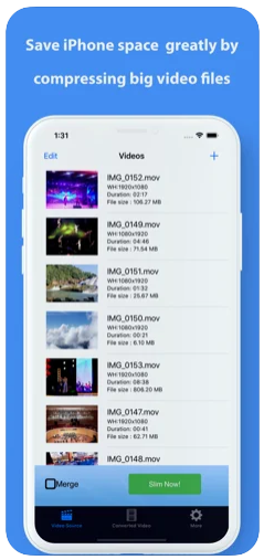 how to make video file smaller on iphone