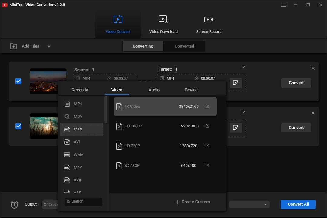 Mini Tool Video Converter