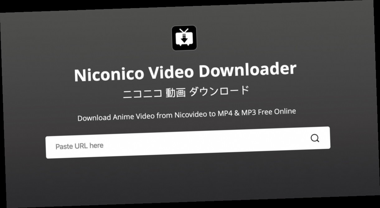 niconico video download:Introduction