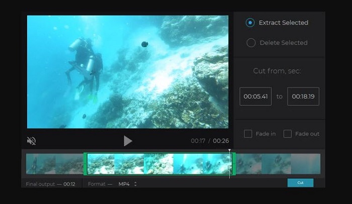 online video cutter:Clideo