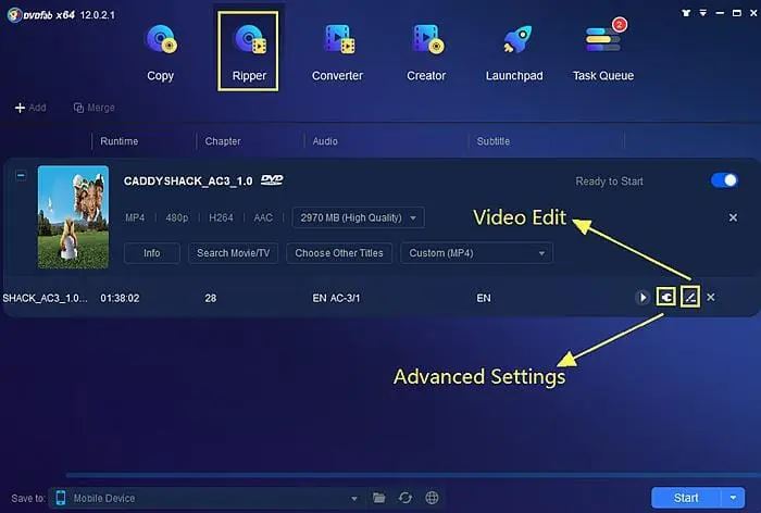 ps4 dvd player:Use DVDFab DVD Ripper to Rip DVDs to PS4 Compatible Videos