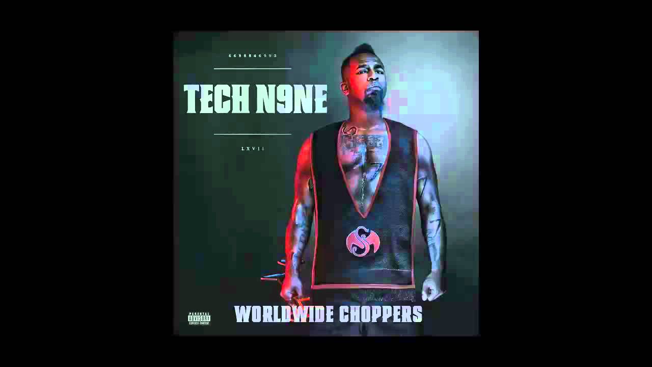 top fastest rap song:3) Worldwide Choppers byTech N9ne