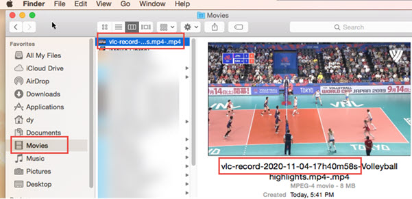 vlc how to trim video