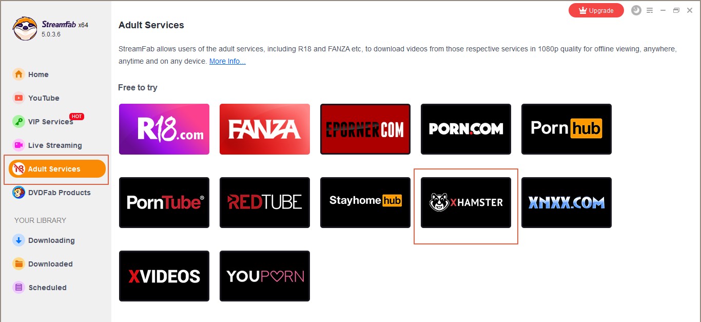 xhamster to mp4:How to convert xhamster to Mp4 using streamfab video downloader?