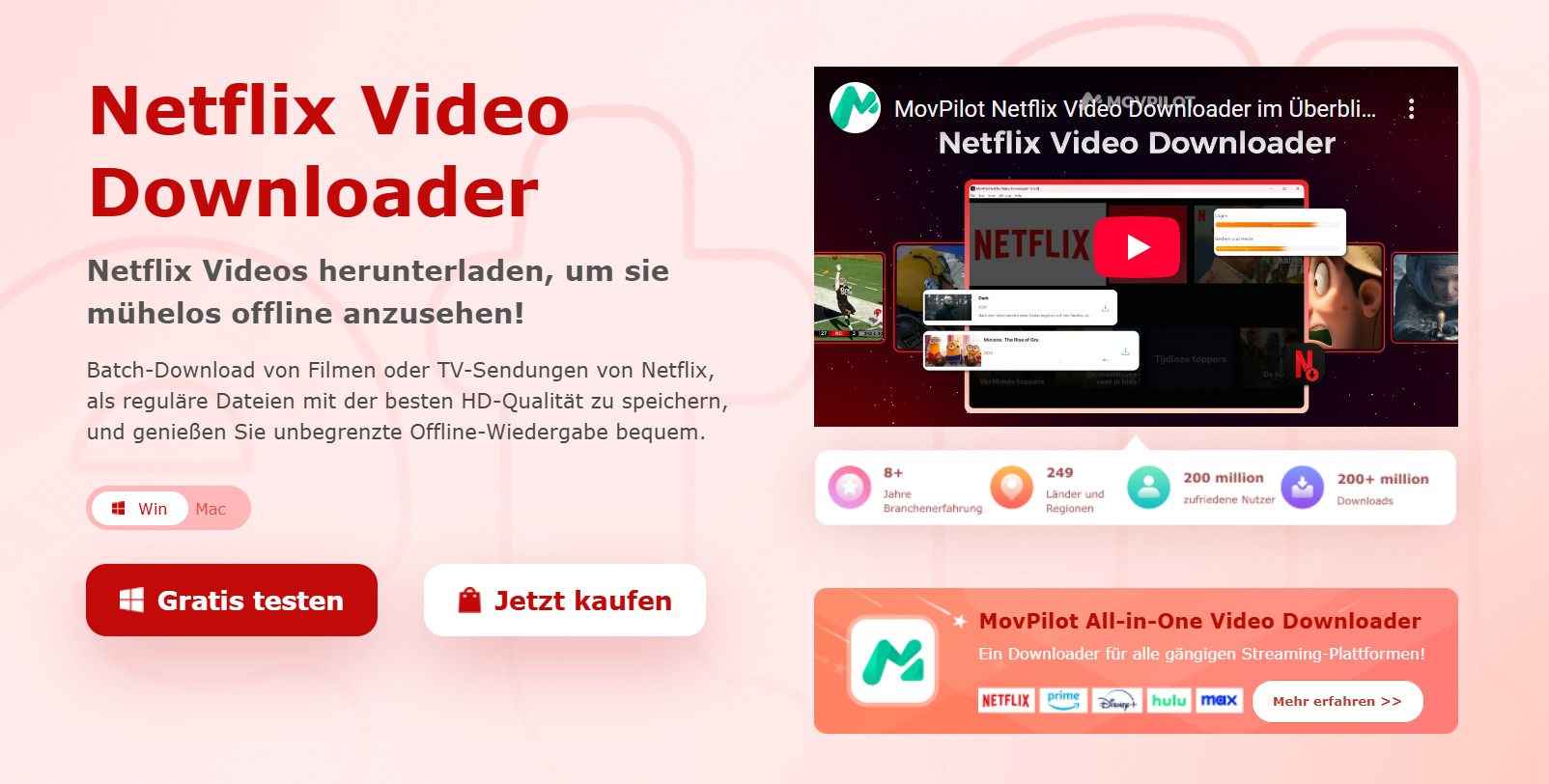 Was ist MovPilot Netflix Video Downloader？