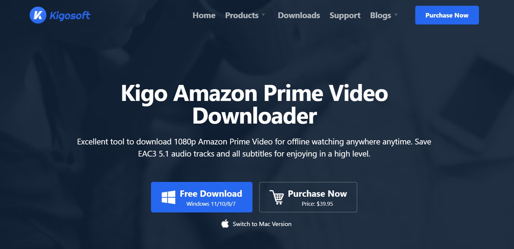 Kigo Amazon Video Downloader – Zuverlässiger Klassiker für Serienliebhaber