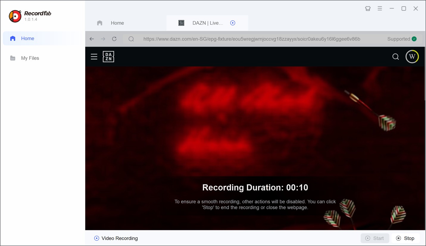 A Beginner's Guide to How to Screen Record DAZN in 2025: step of record